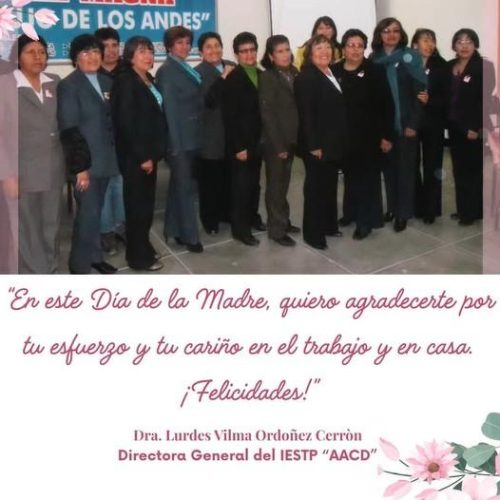 👍Homenaje Especial por el Día de la Madre en el IESTP