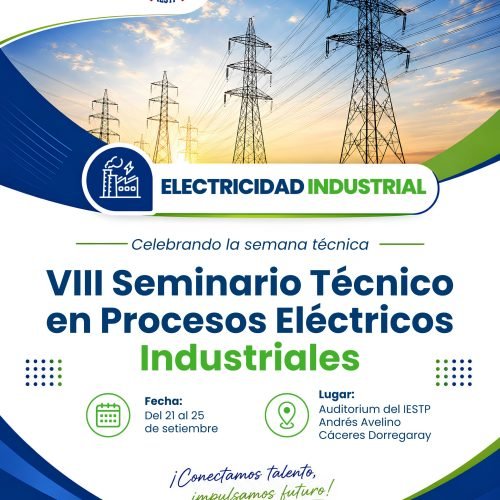 ⚡ El Programa de Estudios de ELECTRICIDAD INDUSTRIAL invita a participar en los diferentes Actividades 2026